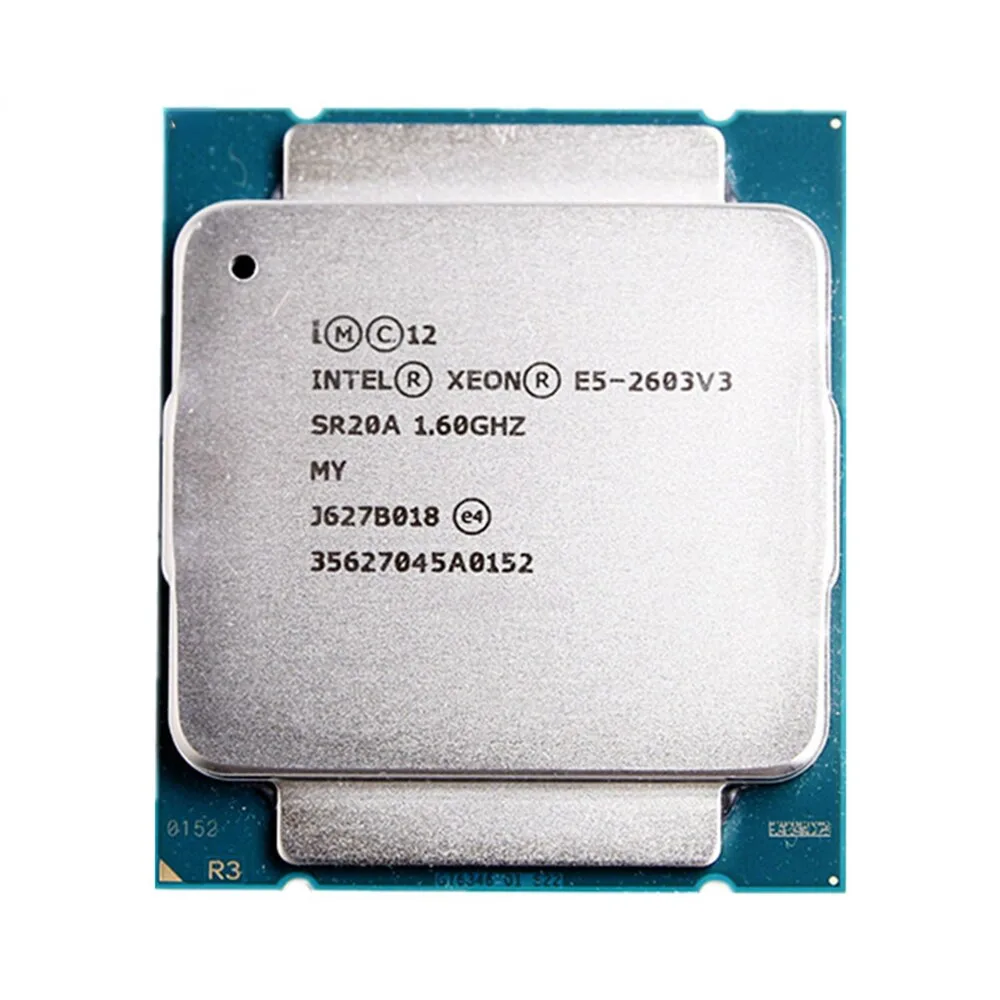 Intel Xeon E5-2603 V3 (SR20A) - 6-Core 1.60GHz LGA2011-3 15MB 85W CPU