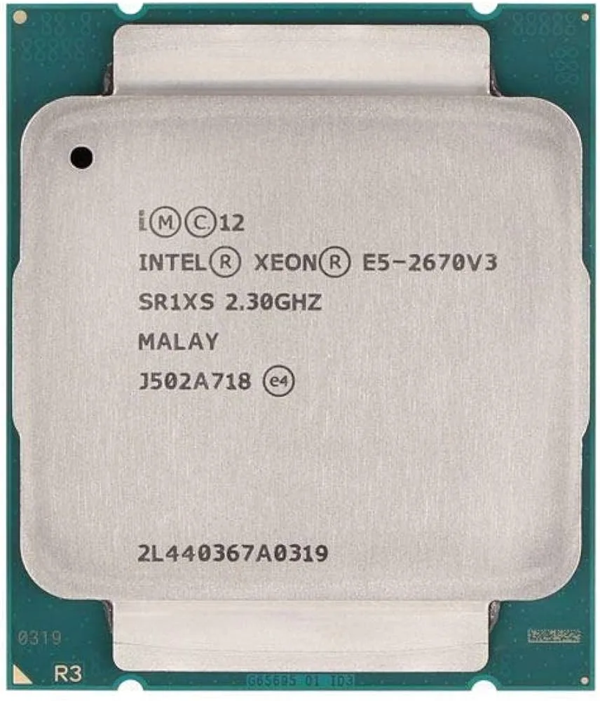 Intel Xeon E5-2670 V3 (SR1XS) - 12-Core 2.30GHz LGA2011-3 30MB 120W CPU