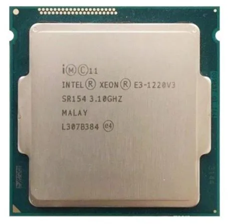 Intel Xeon E3-1220 V3 (SR154) - 4-Core 3.10GHz LGA1150 8MB 80W CPU