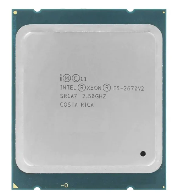 Intel Xeon E5-2670 V2 (SR1A7) 2.50Ghz Ten (10) Core LGA2011 115W CPU