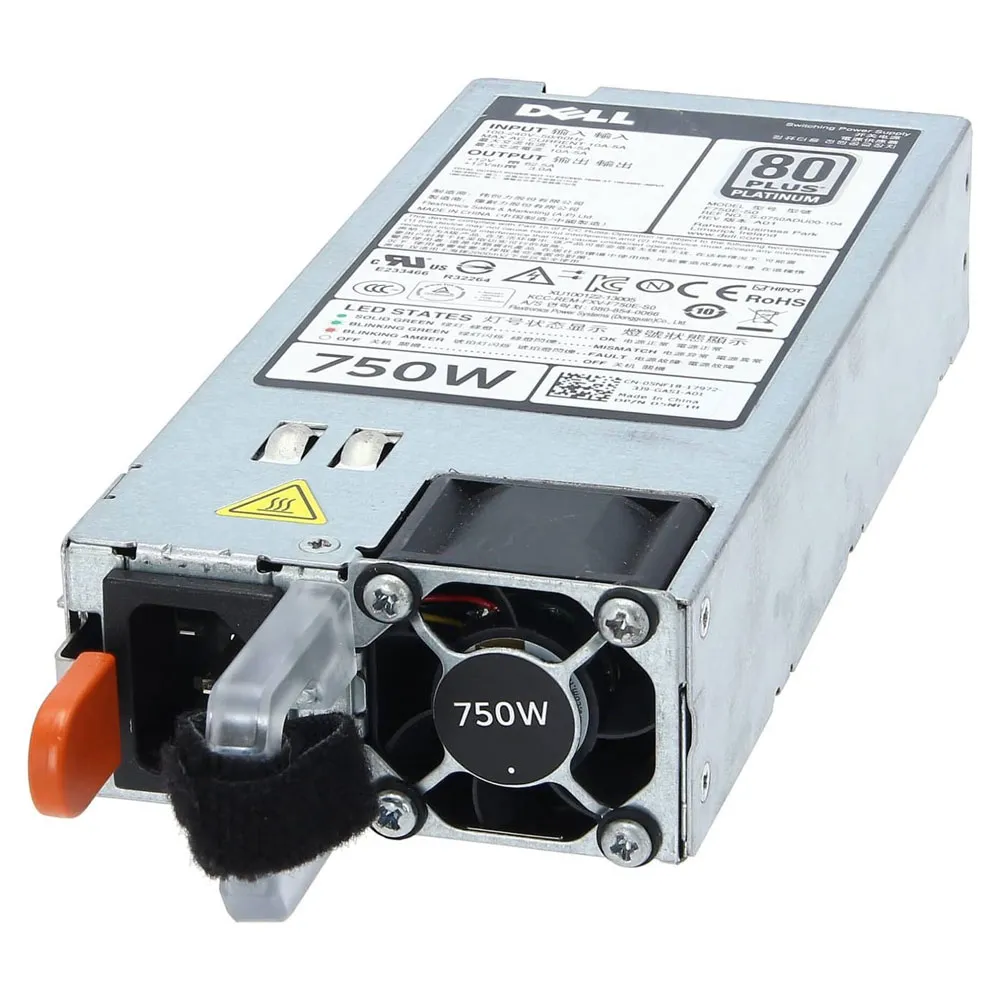 Dell 750W 80-Plus Platinum Power Supply - 0XW8W
