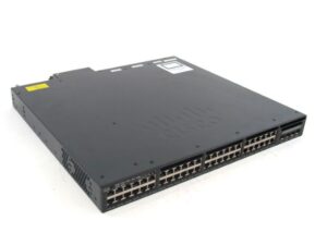 Cisco Catalyst 3650 WS-C3650-48PD-S 48 Port PoE+ 2 X 10G 48 Port PoE Switch